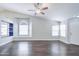 Spacious living room area with lots of windows, high ceilings and great natural light at 902 W Saragosa St, Chandler, AZ 85225