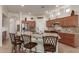 Elegant kitchen with granite countertops, stainless steel appliances, and ample cabinet space for storage at 1019 N Tambor Cir, Mesa, AZ 85207