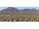 Scenic mountain views from the community's desert landscape, blending natural beauty with comfortable living at 1019 N Tambor Cir, Mesa, AZ 85207