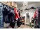 Walk-in closet with shelves and racks for optimal storage space at 1207 E Sequoia Dr, Phoenix, AZ 85024