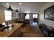 Open-concept kitchen and living room layout with seamless flow for entertaining at 18436 W Shasta St, Goodyear, AZ 85338