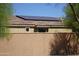 Shot of the tile roof featuring Solar Panels at 18436 W Shasta St, Goodyear, AZ 85338
