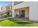 Charming patio with seating area, perfect for enjoying the outdoor ambiance at 3002 N 70Th St # 120, Scottsdale, AZ 85251