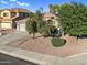 Charming single-Gathering home with a well-manicured lawn and a spacious two-car garage at 32881 N Hidden Canyon Dr, San Tan Valley, AZ 85144