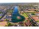 Waterfront community featuring custom homes, private docks, and picturesque waterways at 3981 E Runaway Bay Pl, Queen Creek, AZ 85142