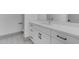 A clean and modern bathroom with plenty of counter space and stylish fixtures at 3981 E Runaway Bay Pl, Queen Creek, AZ 85142