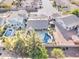 Home with an outdoor living space and a relaxing private pool in a beautiful neighborhood at 329 S Marin Dr, Gilbert, AZ 85296