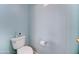Powder room with toilet and modern fixtures at 329 S Marin Dr, Gilbert, AZ 85296