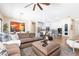 Spacious open-concept living area with a seamless transition to the kitchen and dining spaces at 404 E Coconino Pl, Chandler, AZ 85249