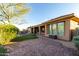 Lush backyard featuring manicured landscaping and comfortable outdoor living space at 41715 N River Bend Rd, Phoenix, AZ 85086
