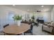 Inviting living room showcasing stylish decor and plenty of natural light at 6502 E Rustic Dr, Mesa, AZ 85215