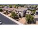 Charming two-story home with desert landscaping and a brick driveway at 882 E Parkview Dr, Gilbert, AZ 85295