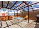 Inviting outdoor seating under a shade structure, perfect for relaxation and entertaining at 2122 W Piccadilly Rd, Phoenix, AZ 85015