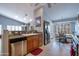 Spacious kitchen with stainless steel appliances, ample counter space and backyard views at 3022 N 148Th Ave, Goodyear, AZ 85395