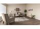 Comfortable living room showcasing neutral tones, stylish furniture, and modern flooring at 8516 W Saint John Rd, Peoria, AZ 85382