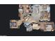 Floor plan showcasing layout of bedrooms, bathrooms, living areas and kitchen at 8746 E Plata Ave, Mesa, AZ 85212