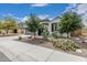 Single-story home with desert landscaping, mature trees, and inviting curb appeal at 21840 N 260Th Ln, Buckeye, AZ 85396