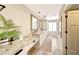 Bright bathroom with dual vanities, granite countertops, and ample storage at 2308 E State Ave, Phoenix, AZ 85020