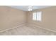 Carpeted Bedroom with neutral paint and a ceiling fan at 8666 E Cheryl Dr, Scottsdale, AZ 85258