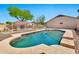 Relaxing backyard pool with clear water and concrete surround, perfect for outdoor enjoyment and entertaining at 1210 W Stottler Dr, Chandler, AZ 85224