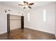 Spacious bedroom featuring hardwood floors, recessed lighting, and a closet at 14823 W Windsor Ave, Goodyear, AZ 85395