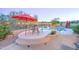 Relax and unwind in the backyard's inviting pool and spa, complemented by ample seating and a charming ambiance at 17009 S Coleman St, Phoenix, AZ 85045