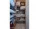 Storage space for storing pillows and blankets with shelving at 2911 W Keim Dr, Phoenix, AZ 85017