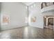 Bright living room with high ceilings and many windows at 2930 E Quiet Hollow Ln, Phoenix, AZ 85024