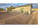 A view of the exterior of this home's back yard at 350 N Florence St, Florence, AZ 85132