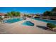 Community pool with a spa at 4202 E Broadway Rd # 40, Mesa, AZ 85206