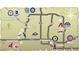 Map of the area highlighting locations for baseball spring training at 42102 N Long Cove Way, Phoenix, AZ 85086