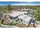 View of the home showing its backyard pool, landscaping, private courtyard and neighborhood at 4502 E Solano Dr, Phoenix, AZ 85018