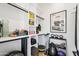 Well-organized closet with custom shelving and fitness equipment, providing ample storage and space for an active lifestyle at 4502 E Solano Dr, Phoenix, AZ 85018