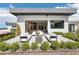 Beautiful outdoor patio featuring comfortable seating and a modern fire pit, perfect for entertaining guests at 4502 E Solano Dr, Phoenix, AZ 85018