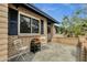 Cozy front porch area with outdoor seating, decorative accents, and a welcoming ambiance at 4840 E Sunnyside Dr, Scottsdale, AZ 85254