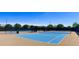Well-maintained tennis courts surrounded by lush greenery and clear blue skies for active recreation at 5549 S Dillon --, Mesa, AZ 85212