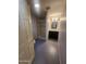Modern bathroom featuring a sleek shower with glass doors and a stylish vanity with sink at 7646 E Miami Rd, Scottsdale, AZ 85258