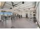 Well-equipped fitness center with modern exercise machines and plenty of natural light at 13254 E Verbina Ln, Florence, AZ 85132