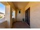 Cozy balcony with sliding glass door access at 13259 W Flower St, Litchfield Park, AZ 85340