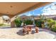 Covered patio featuring desert landscaping and easy access to the community pool at 14203 N 19Th Ave # 1031, Phoenix, AZ 85023