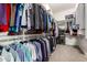 Spacious walk-in closet with shelves and hanging storage at 16201 S 29Th Ave, Phoenix, AZ 85045