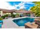 Inviting backyard with a sparkling pool at 16201 S 29Th Ave, Phoenix, AZ 85045
