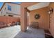 Covered back patio provides an ideal spot for outdoor seating with a private atmosphere at 2109 S Luther --, Mesa, AZ 85209