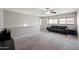 Upstairs living room with neutral carpet and ceiling fan at 2109 S Luther --, Mesa, AZ 85209