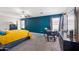 Bright primary bedroom with a ceiling fan, neutral walls, carpeted floor and home office at 2109 S Luther --, Mesa, AZ 85209