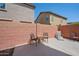 Private fenced backyard offering a patio and seating, perfect for relaxation and entertainment at 2109 S Luther --, Mesa, AZ 85209