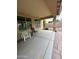 Covered patio area with neutral color scheme at 2585 E Carob Dr, Gilbert, AZ 85298