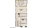 Detailed second floor plan showcasing bedrooms, bathrooms, and laundry room at 26119 N 23Rd Ave, Phoenix, AZ 85085