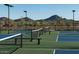 Well-maintained community pickleball courts offer space for sports and friendly competition at 26119 N 23Rd Ave, Phoenix, AZ 85085