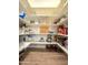Walk-in pantry offering ample shelving and storage solutions for all your kitchen needs at 2821 S Skyline Dr # 156, Mesa, AZ 85212